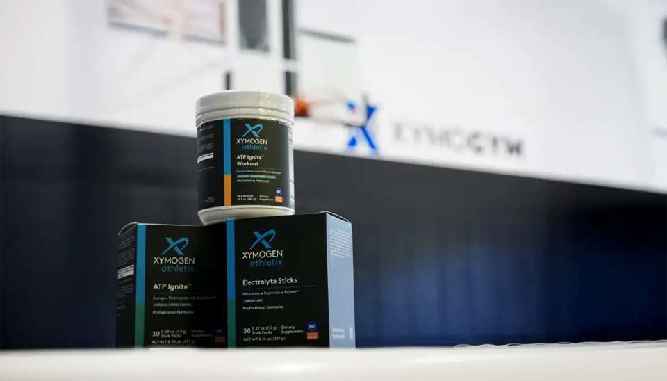 ATP Ignite™ Workout, ATP Ignite™, and Electrolye Sticks by XYMOGEN Athletix™